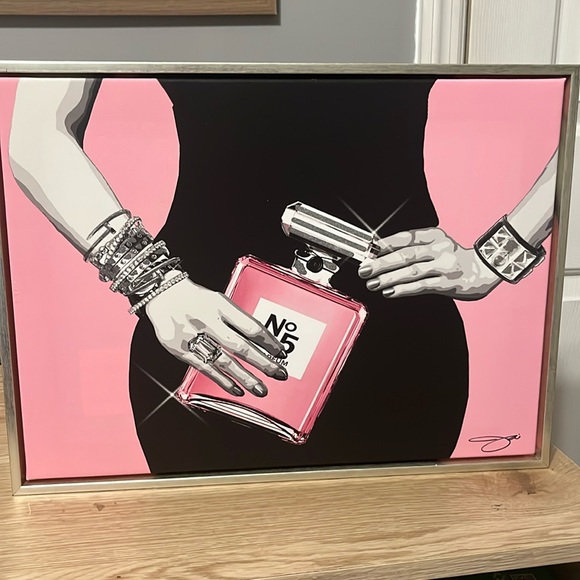 Chanel inspired framed picture. - Picture 1 of 1